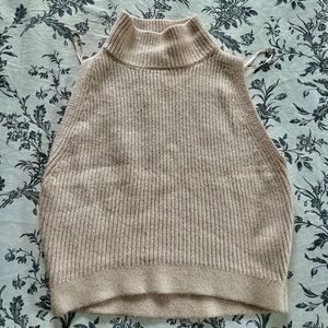 Turtle Neck Sweater Tank